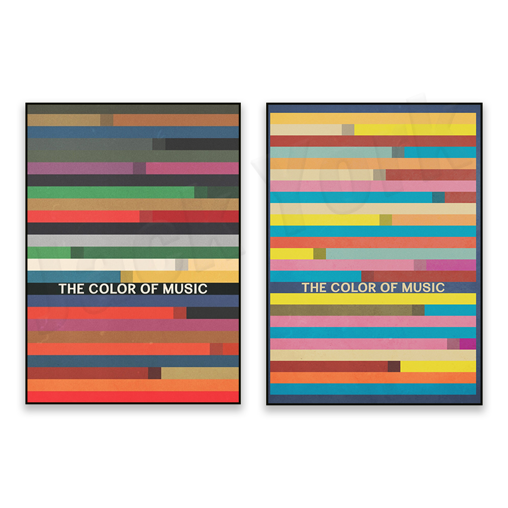 Home Office York - Jazz album print, Bauhaus poster, minimalist
