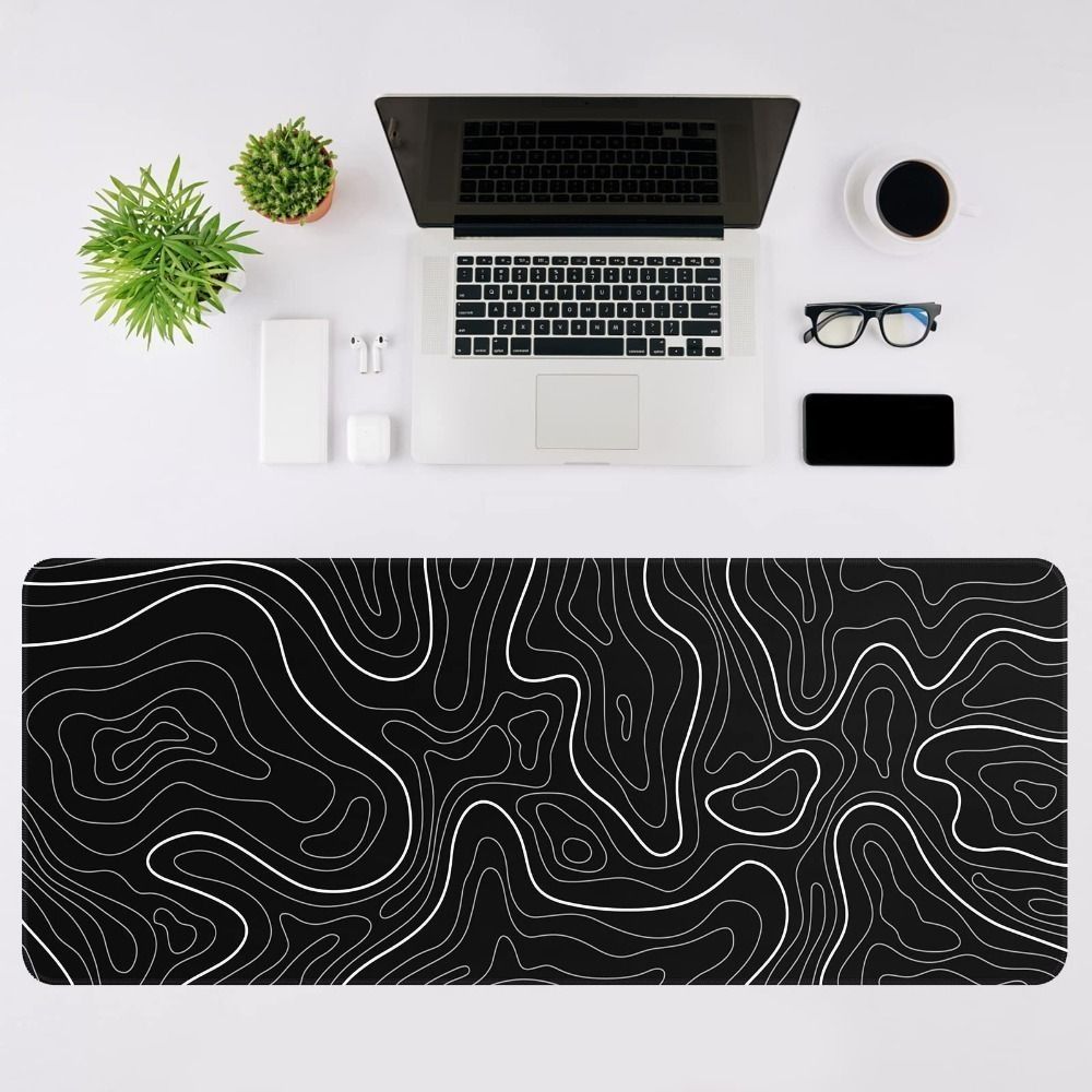 Home Office Keyboard And Mouse - Professional Gaming Topographic Shape Gaming Mouse