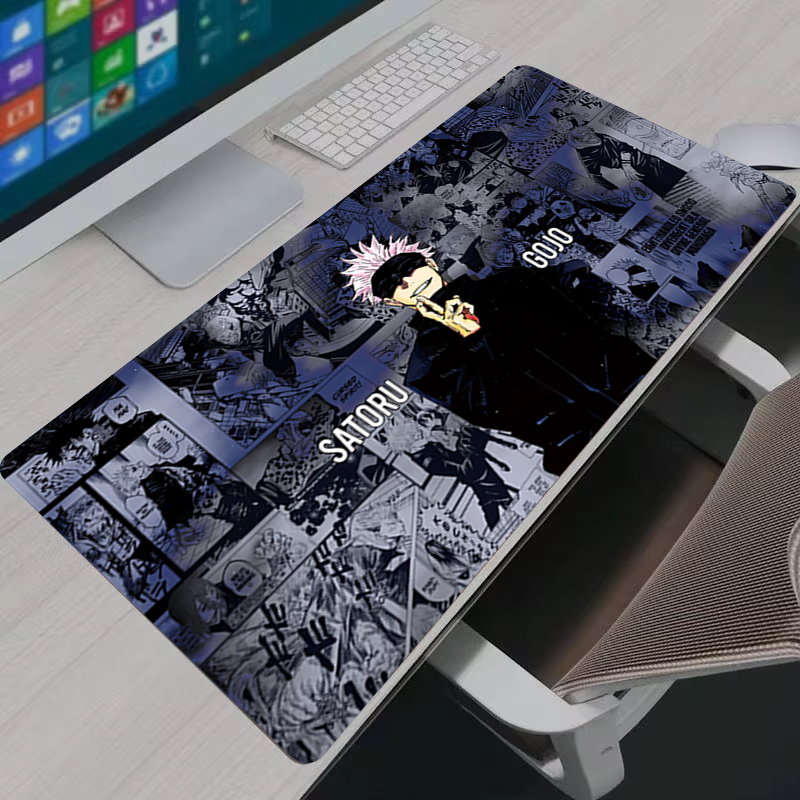 Home Office Keyboard And Mouse - Mouse Pad Cool Anime Jujutsu Kaisen