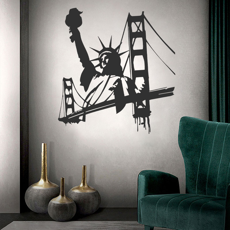 Home Office York - New York City Famous Sign Liberty