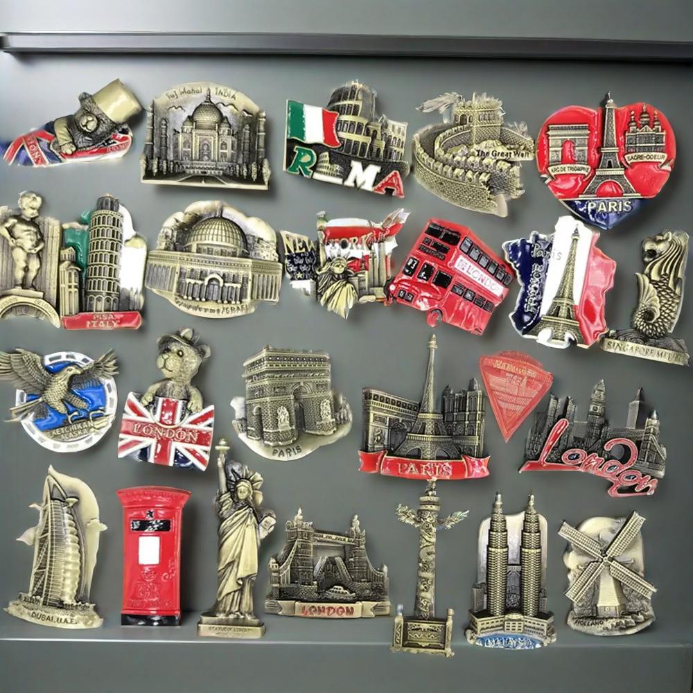 Home Office York - Metal Fridge Magnet Refrigerator USA Alaska