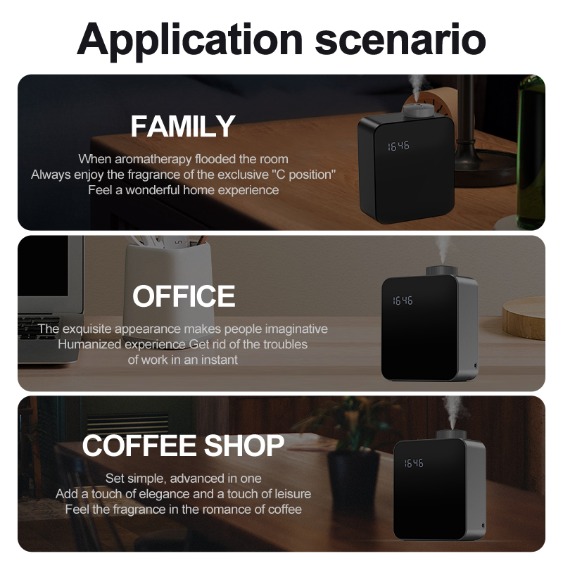 Luxury Scents Machine Aluminiu - огляд і ціна Home Office Marketing