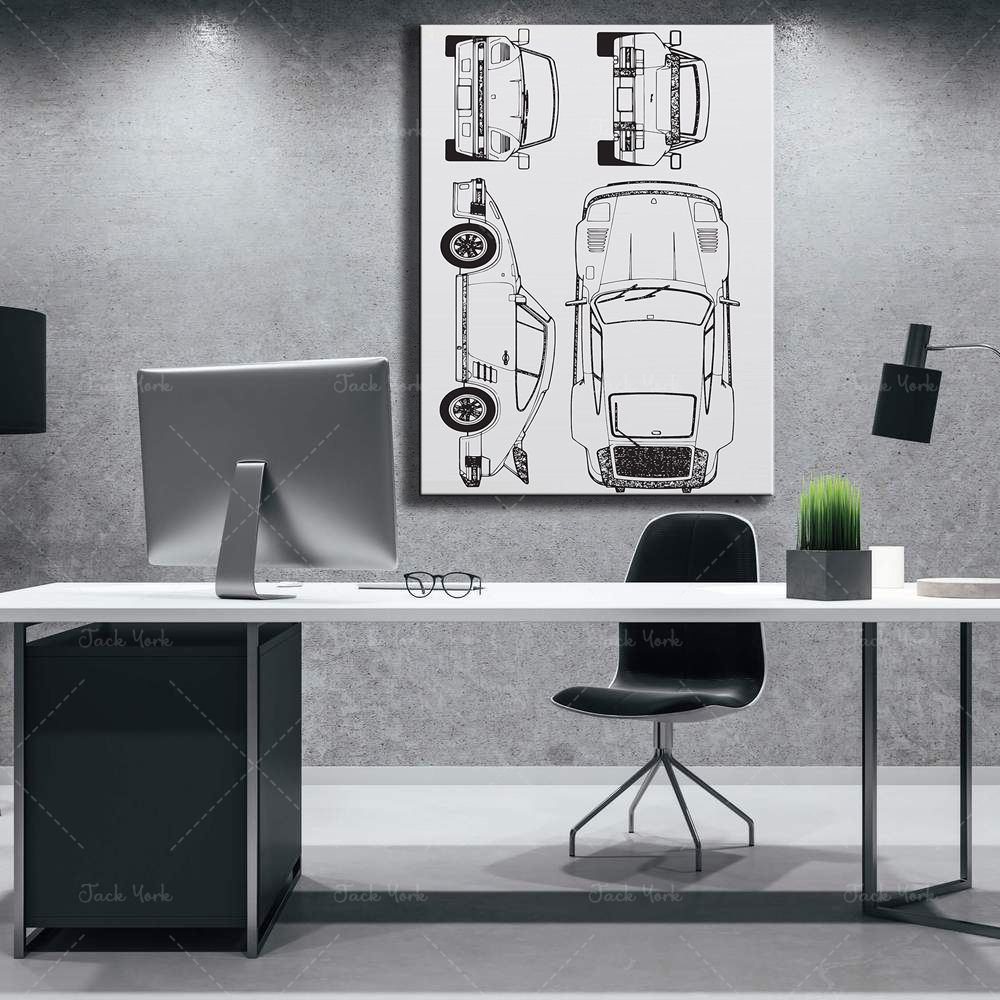 Gift for him Vintage car | Min - огляд і ціна Home Office York
