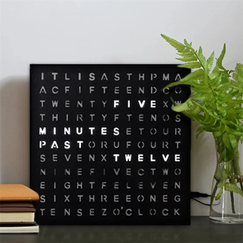 Timed Electronic Lightbox Engl - огляд і ціна Led Desk Clock