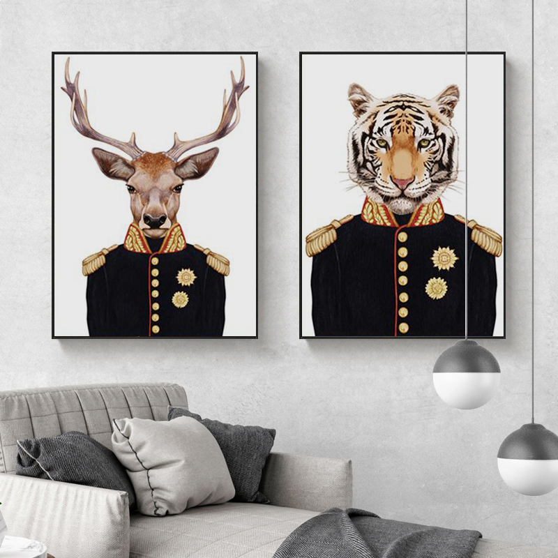 Vintage General Animals Canvas - огляд і ціна Home Office York