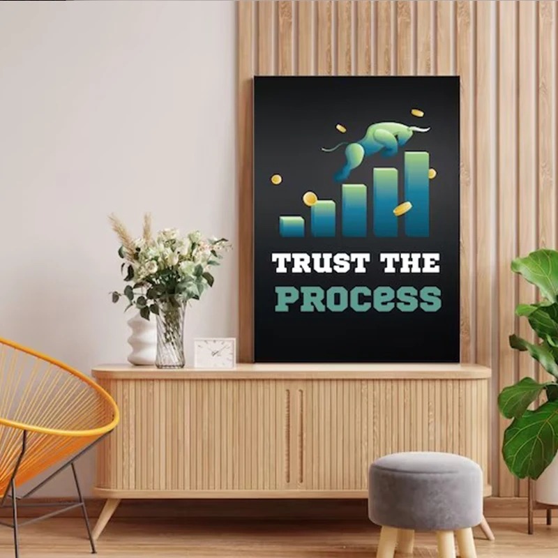 Neon Bulls&Bears Stock Market  - огляд і ціна Home Office Marketing