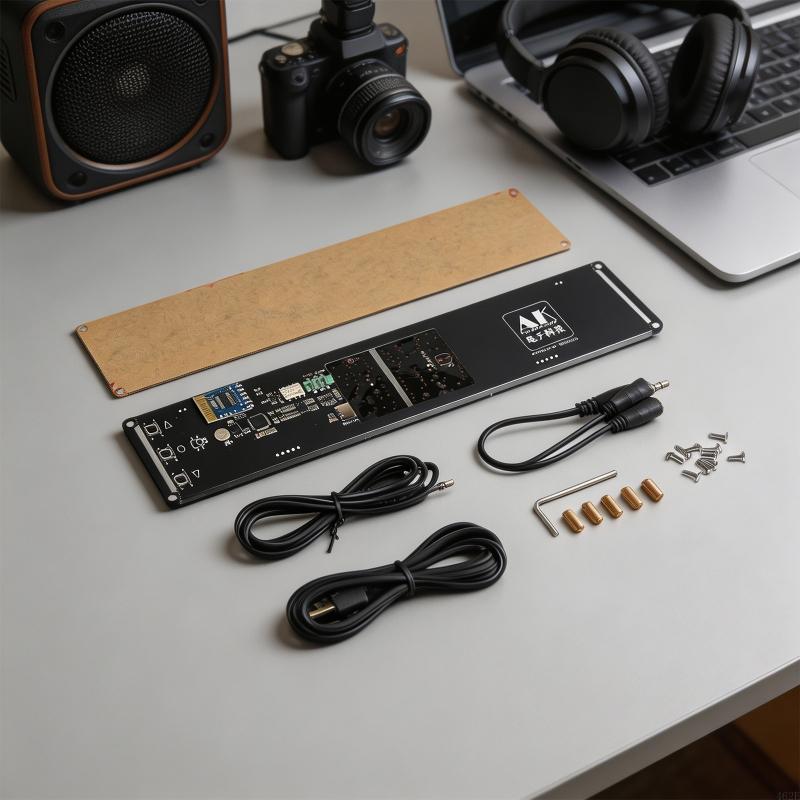 462E DIY Music Spectrum Board  - огляд і ціна Led Desk Clock