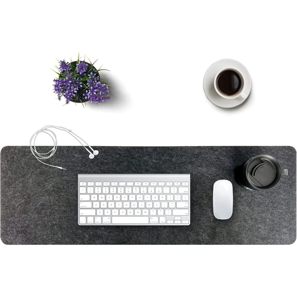 Felt Desk Mat Computer Mat for - огляд і ціна Home Office Keyboard And Mouse