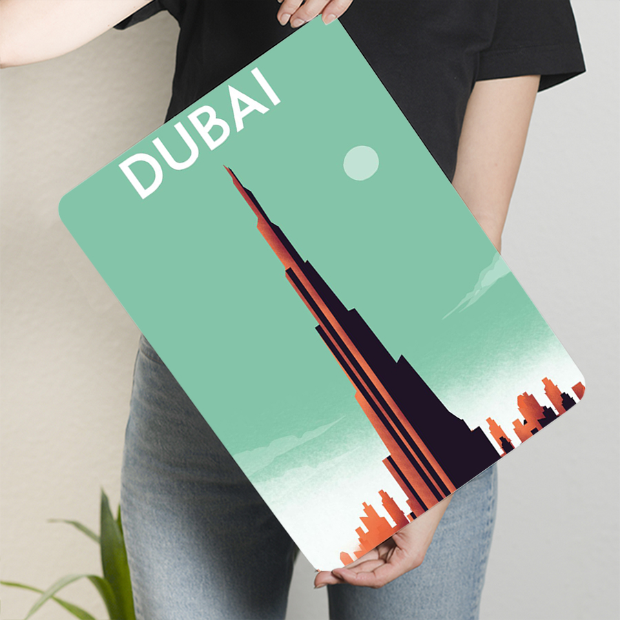 Dubai Skyline Metal Wall Art B - огляд і ціна Home Office Dubai