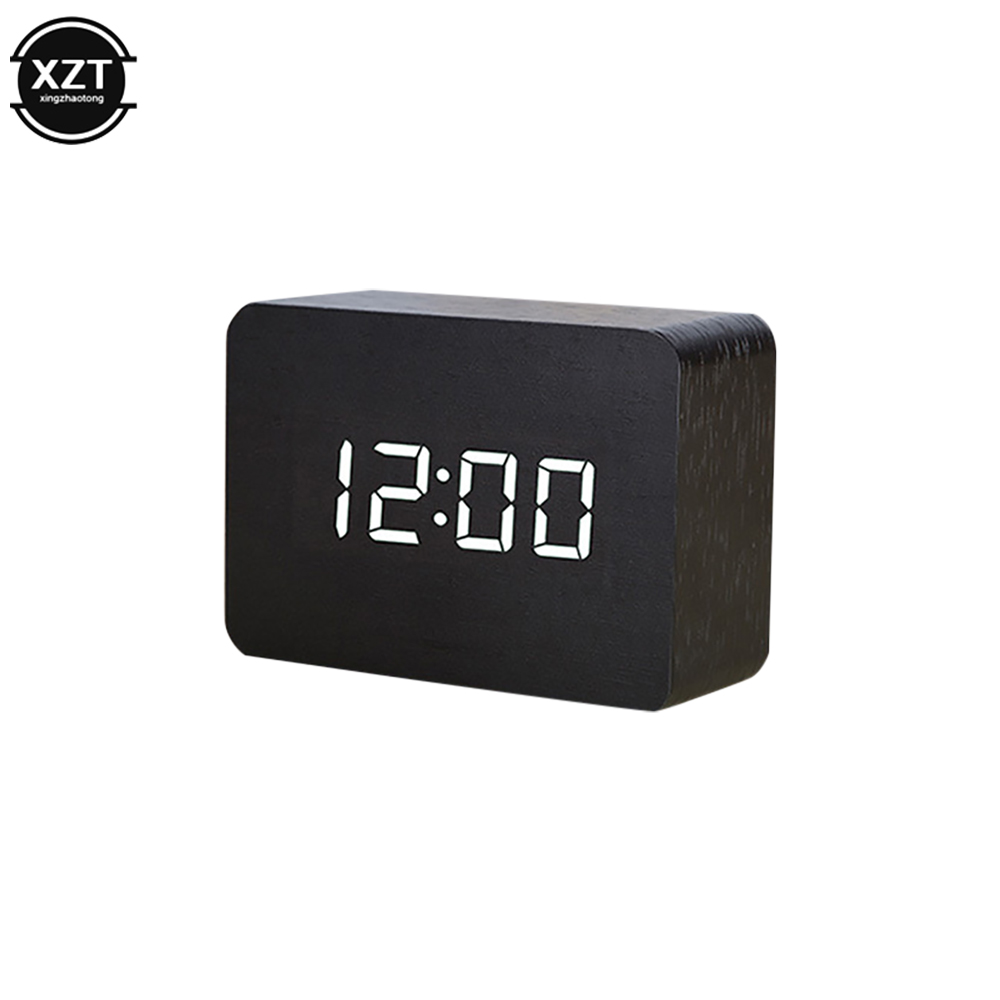Fashion Alarm Clock LED Wooden - огляд і ціна Led Desk Clock
