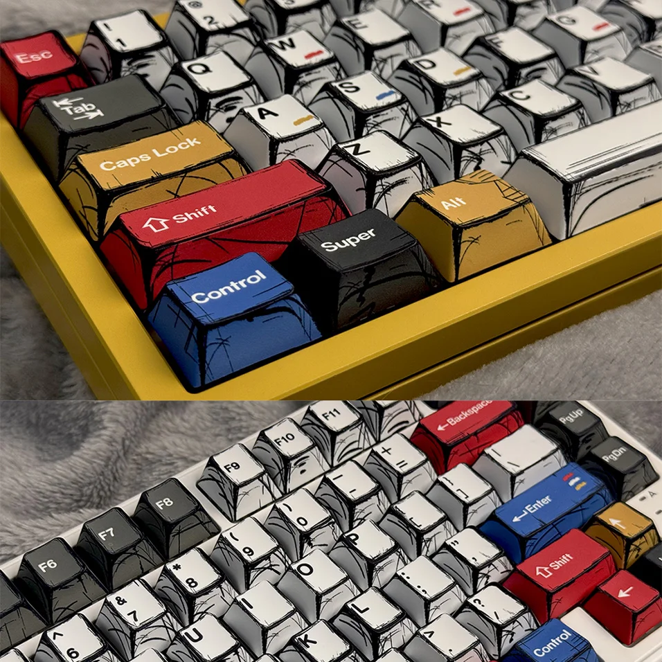 2026 Comic KeyCaps Cherry Prof - огляд і ціна Home Office Keyboard