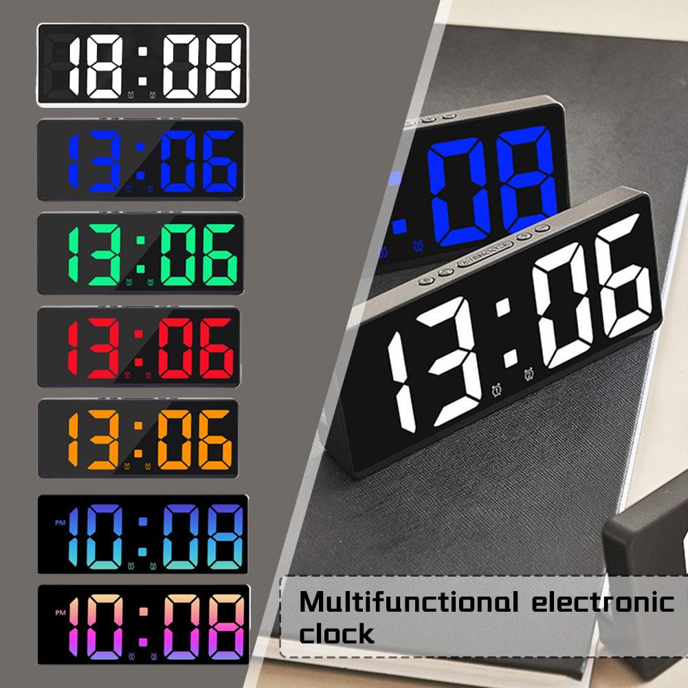 LED Digital Alarm Clock Voice  - огляд і ціна Led Desk Clock