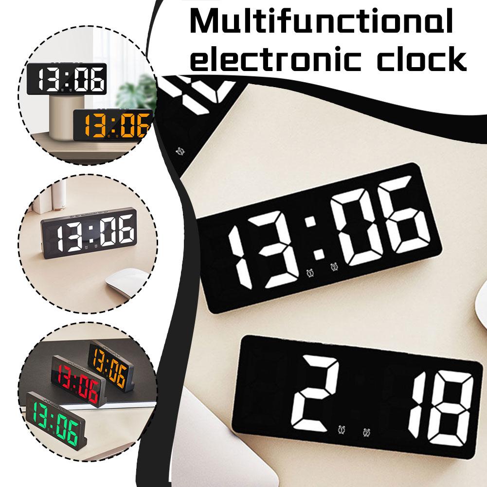 LED Digital Alarm Clock Voice  - огляд і ціна Led Desk Clock