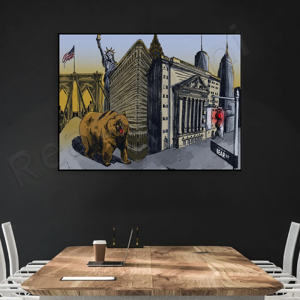Bear Artwork | New York | Bear - огляд і ціна Home Office Marketing