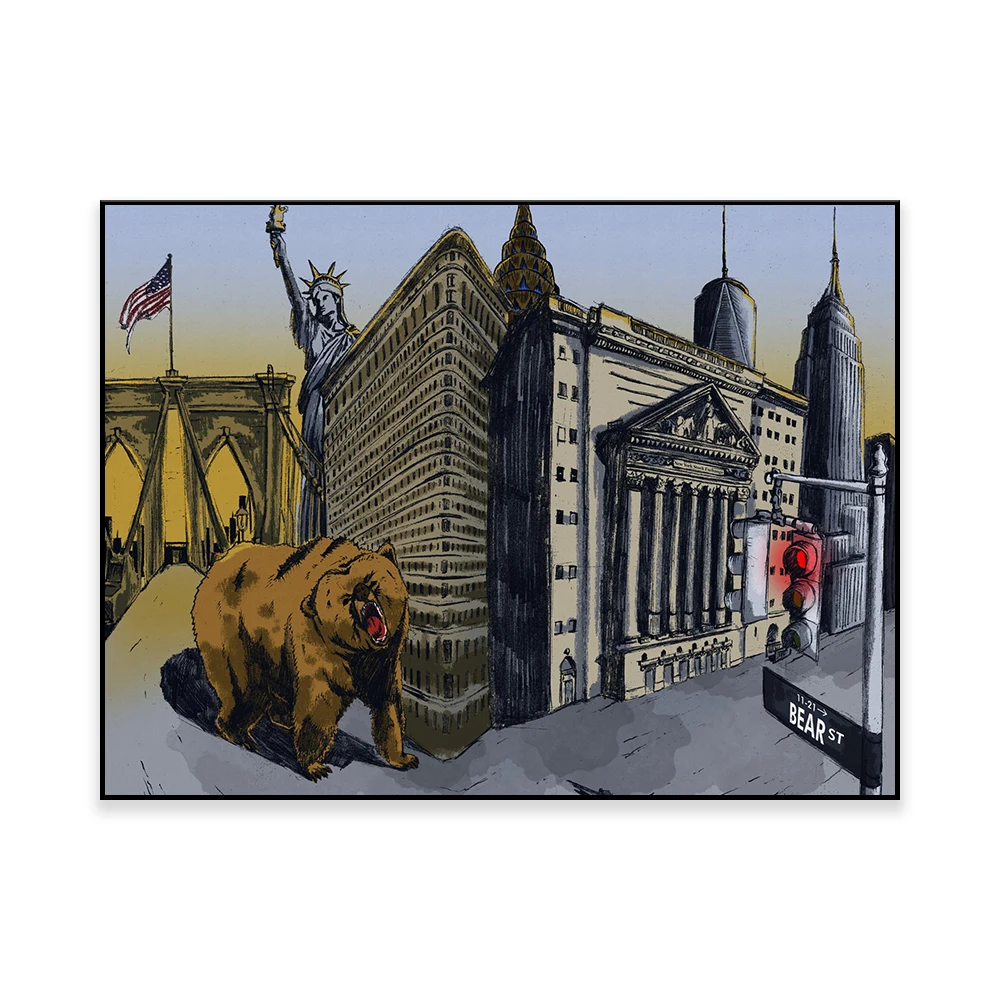 Bear Artwork | New York | Bear - огляд і ціна Home Office Marketing