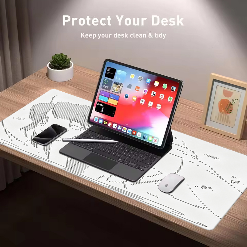 1Pcs Leather Mouse Pad Anime A - огляд і ціна Home Office Keyboard And Mouse