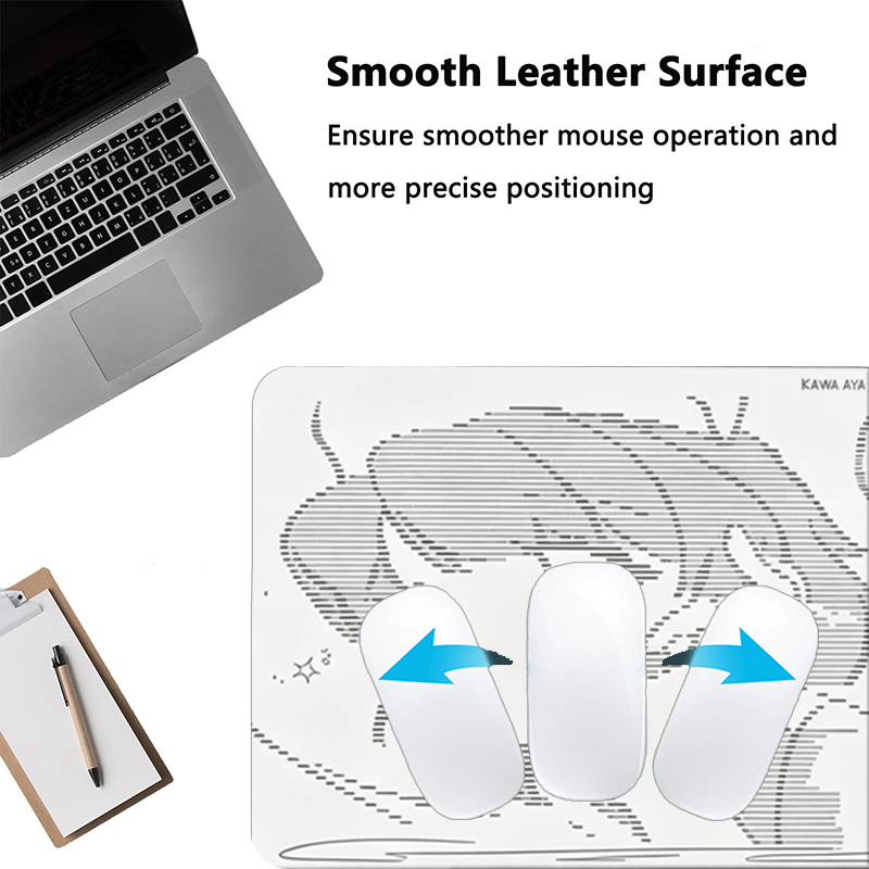 1Pcs Leather Mouse Pad Anime A - огляд і ціна Home Office Keyboard And Mouse